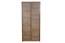 Drehtürenschrank / Kleiderschrank Selun 05, Farbe: Eiche Dunkelbraun - 197 x 90 x 53 cm (H x B x T)