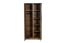Drehtürenschrank / Kleiderschrank Selun 05, Farbe: Eiche Dunkelbraun - 197 x 90 x 53 cm (H x B x T)