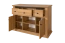 TV-Unterschrank Matam 12, Farbe: Eiche - 87 x 130 x 45 cm (H x B x T)