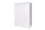 Kleiderschrank massiv weiss