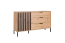 Schlafzimmer Komplett - Set A Chebba, 4-teilig, Farbe: Eiche Artisan / Anthrazit