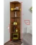 Regal / Eckregal Kiefer massiv Vollholz Eichefarben 002 - Abmessung 200 x 40 x 42 cm (H x B x T)