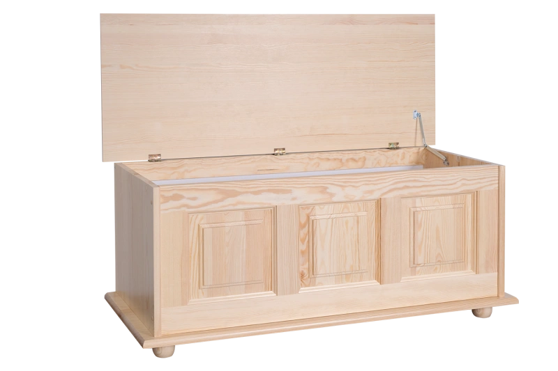 Holztruhe Kiefer natur